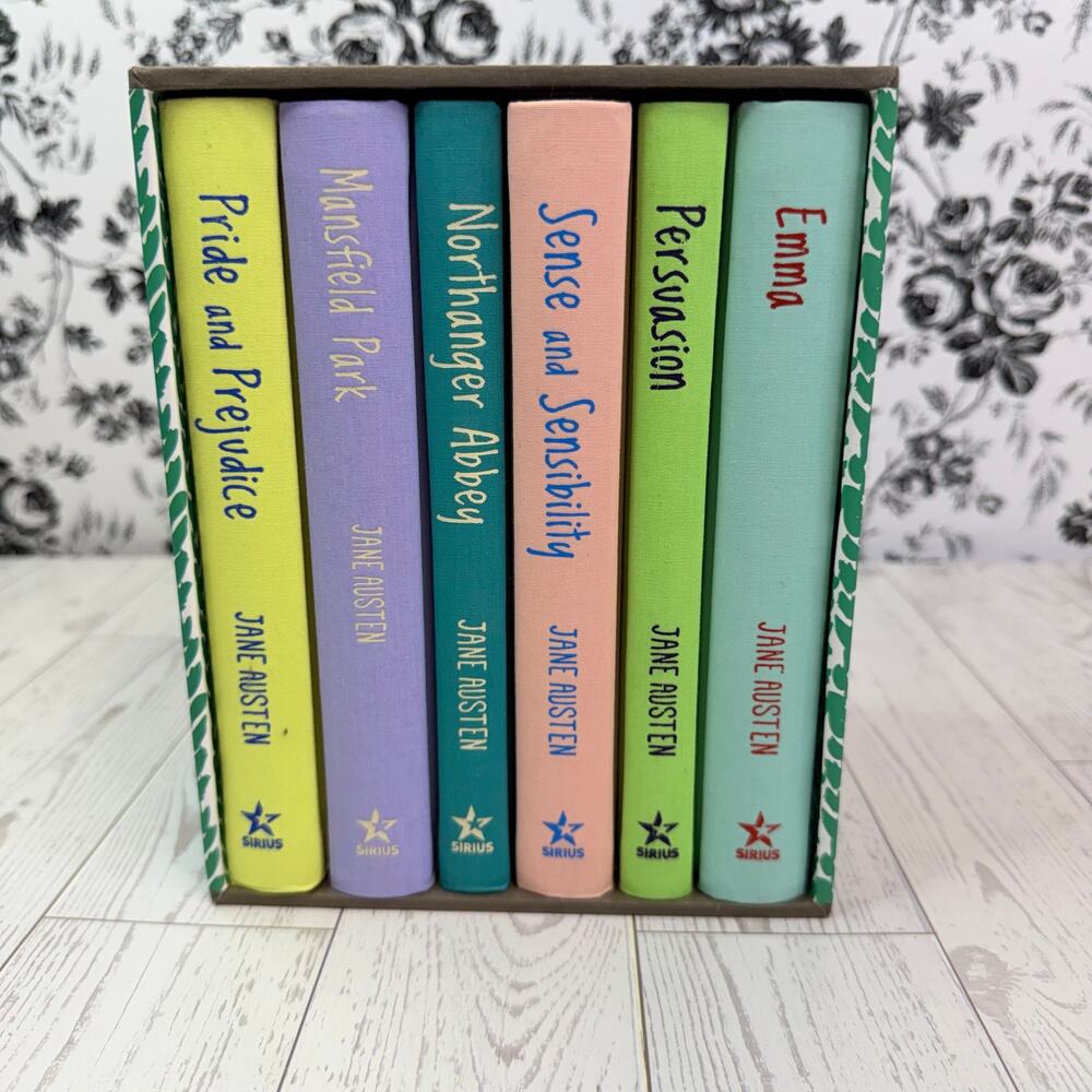 The Jane Austen Collection 6 Books Box Set Sense And Sensibility Emma Persuasion
